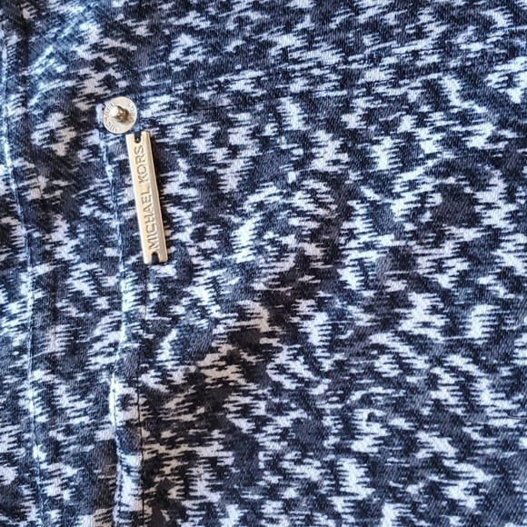 Michael Kors blk & WHT speckled leggings. NWT Size med - Picture 11 of 16